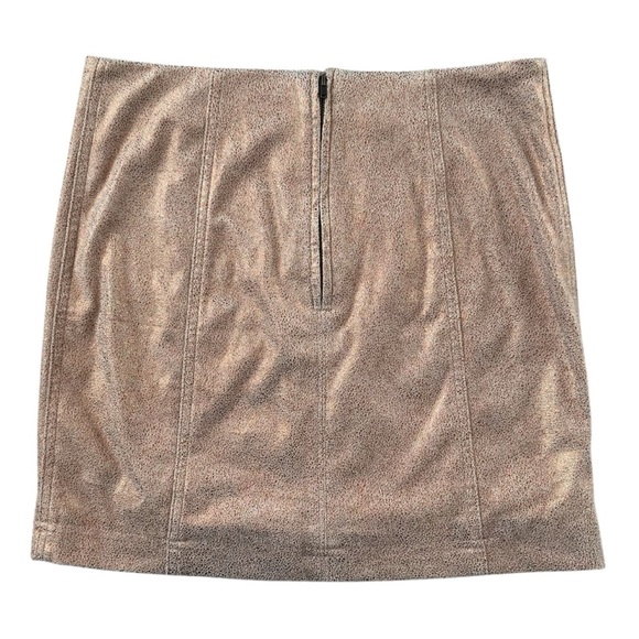 FREE PEOPLE Metallic Speckled Mini Skirt - Picture 2 of 6